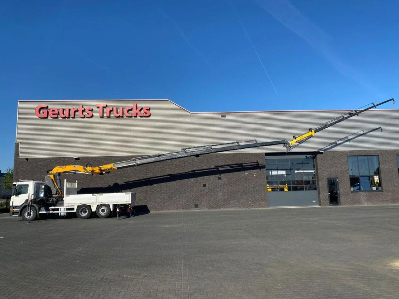 Scania P250 6X2 + COPMA 510.7 + JIB J4 KRAAN/KRAN/CRANE - Camião grua: foto 3 Scania P250 6X2 + COPMA 510.7 + JIB J4 KRAAN/KRAN/CRANE - Camião grua: foto 3