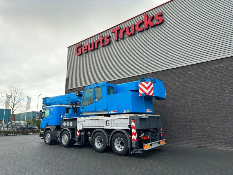 Scania P420 8X4 + FAUN HK 40 + JIB KRAAN/KRAN/CRANE/GRUA - Camião grua: foto 3 Scania P420 8X4 + FAUN HK 40 + JIB KRAAN/KRAN/CRANE/GRUA - Camião grua: foto 3