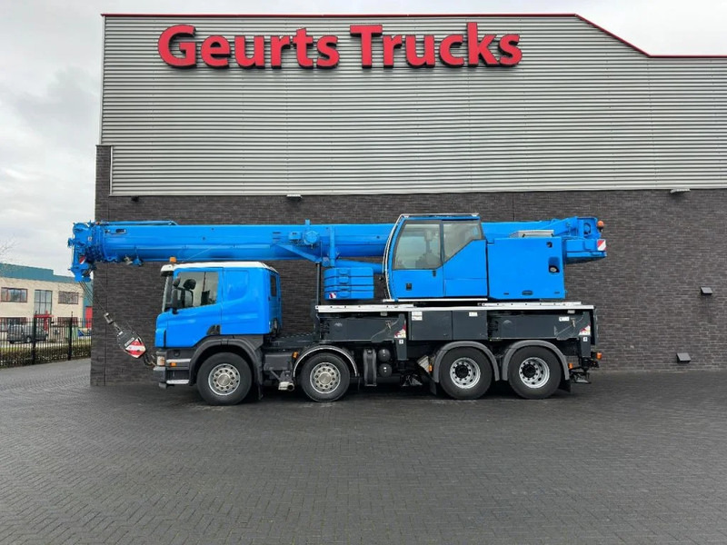 Scania P420 8X4 + LIEBHERR LTF 1045-4.1 KRAAN/KRAN/CRANE/GRUA - Camião grua: foto 1 Scania P420 8X4 + LIEBHERR LTF 1045-4.1 KRAAN/KRAN/CRANE/GRUA - Camião grua: foto 1