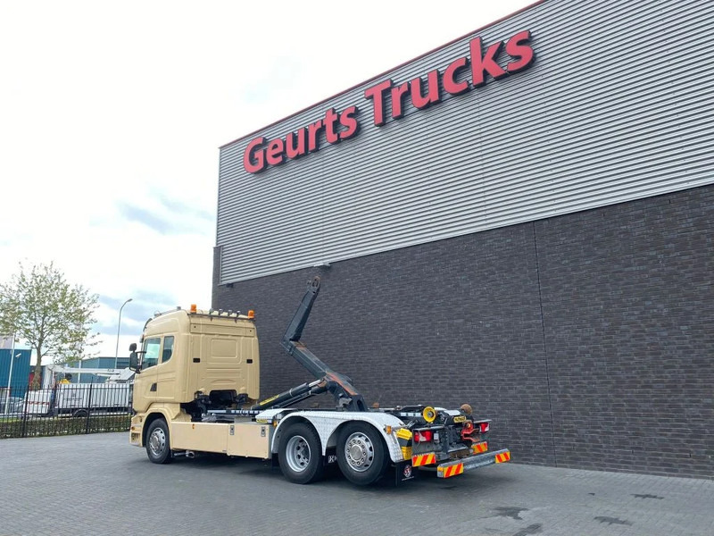 Scania R450 6X2 + PALFINGER HAAKARMSYSTEEM/ABROLLKIPPER/HOOKLIFT - Camião polibenne: foto 4 Scania R450 6X2 + PALFINGER HAAKARMSYSTEEM/ABROLLKIPPER/HOOKLIFT - Camião polibenne: foto 4