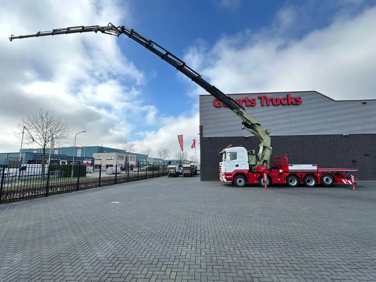 Scania R480 10X4 TREKKER-BAKWAGEN COMBI + PALFINGER PK - Camião grua: foto 5 Scania R480 10X4 TREKKER-BAKWAGEN COMBI + PALFINGER PK - Camião grua: foto 5