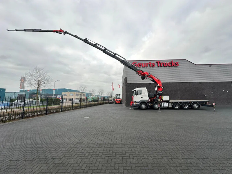 Scania R520 V8 10X4 TRIDEM + F1650RA.2.28 + JIB L816 KRAAN/KRAN/CRANE/GRUA - Camião grua: foto 5 Scania R520 V8 10X4 TRIDEM + F1650RA.2.28 + JIB L816 KRAAN/KRAN/CRANE/GRUA - Camião grua: foto 5