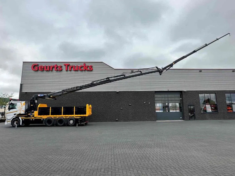 Scania R530 V8 NGS 8X4 TRIDEM MET HYVA 2Z KIPPER + HMF 5020-K6 + JIB FJ1000-K5 KRAAN/KRAN/CRANE/GRUA - Camião basculante, Camião grua: foto 5 Scania R530 V8 NGS 8X4 TRIDEM MET HYVA 2Z KIPPER + HMF 5020-K6 + JIB FJ1000-K5 KRAAN/KRAN/CRANE/GRUA - Camião basculante, Camião grua: foto 5