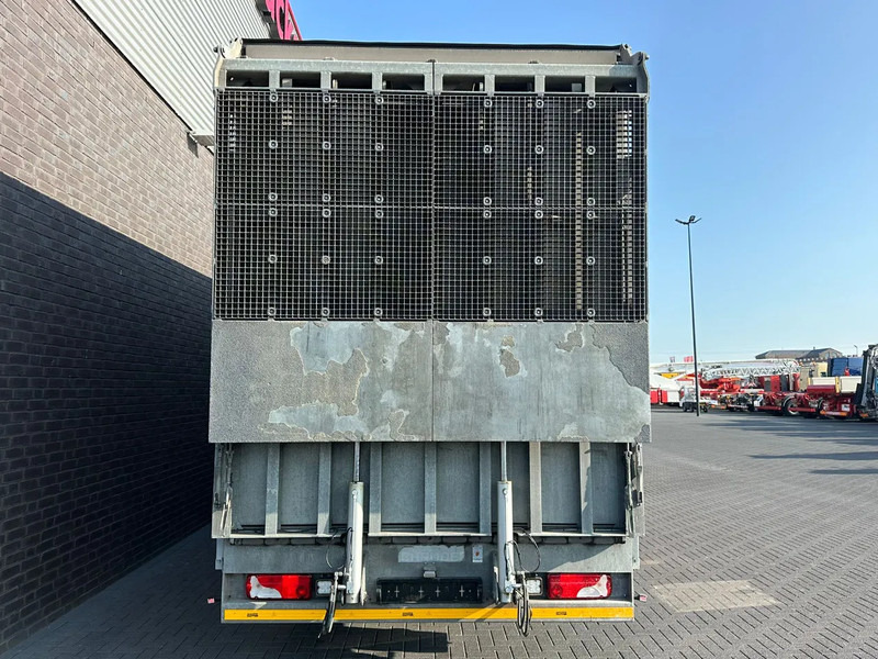 Camião transporte de veículos Scania R540 B8X2*6LB OPRIJWAGEN MET 15 TONS LAADKLEP EN GESLOTEN HUIF MET SCHUIFZEILEN EN SCHUIFKAP: foto 8