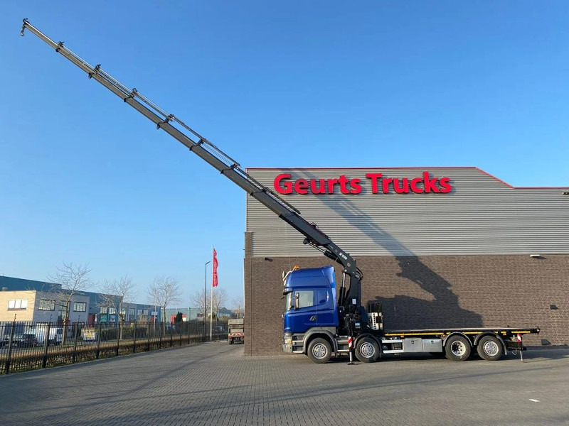 Scania R580 V8 8X2 + HIAB XS 544 E-8 HIPRO KRAAN/KRAN/CRANE/GRUA - Camião grua: foto 5 Scania R580 V8 8X2 + HIAB XS 544 E-8 HIPRO KRAAN/KRAN/CRANE/GRUA - Camião grua: foto 5