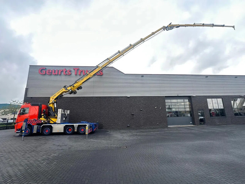Volvo FH 500 8x2 FR TREKKER / BAKWAGEN MET HIAB X-HIPRO 1058 E8 MET JIB 150X-6 + LIER KRAAN / KRAN / CRANE / GRUA - Camião grua: foto 1 Volvo FH 500 8x2 FR TREKKER / BAKWAGEN MET HIAB X-HIPRO 1058 E8 MET JIB 150X-6 + LIER KRAAN / KRAN / CRANE / GRUA - Camião grua: foto 1