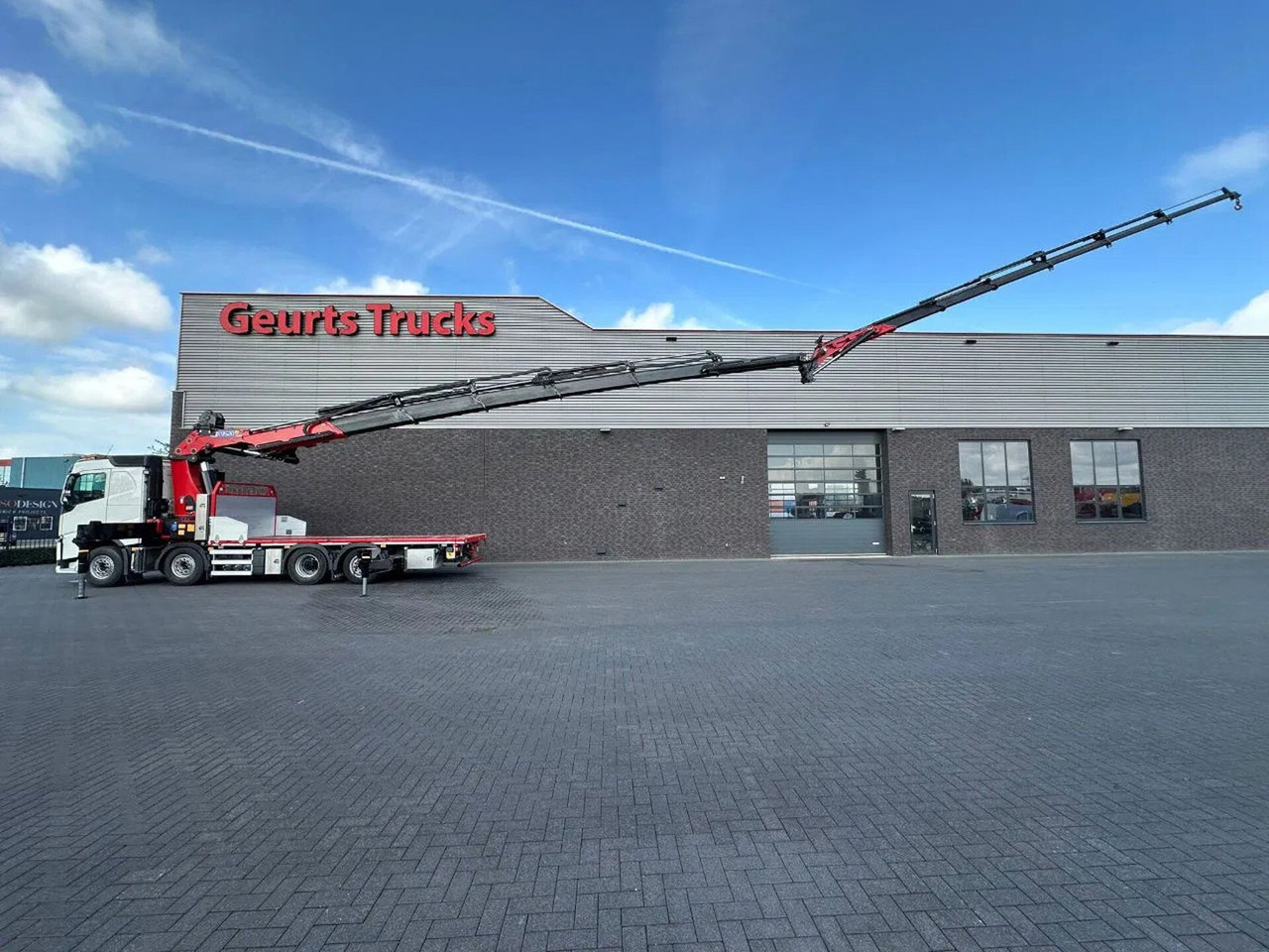 Volvo FH 540 8X2 MET HMF 9520K-K6 + JIB FJ2000-K6 KRAA - Camião grua: foto 4 Volvo FH 540 8X2 MET HMF 9520K-K6 + JIB FJ2000-K6 KRAA - Camião grua: foto 4