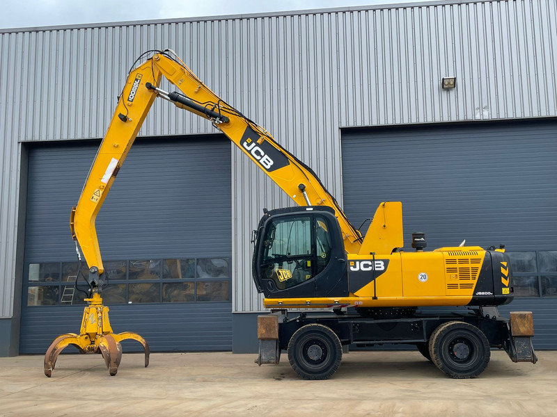 JCB JS200W Material Handler - Escavadeira de rodas: foto 1 JCB JS200W Material Handler - Escavadeira de rodas: foto 1