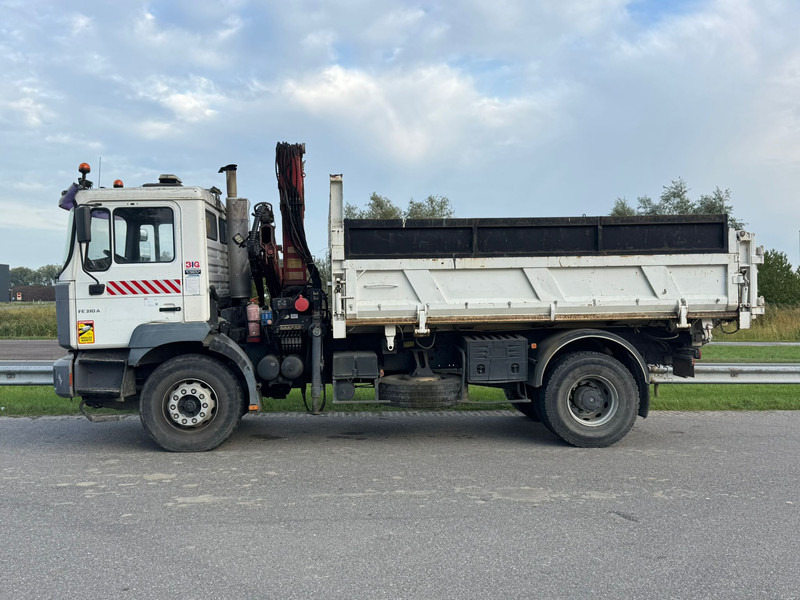 MAN 19.310 4x2 Kipper with HMF 1463K2 Crane - Camião basculante, Camião grua: foto 1 MAN 19.310 4x2 Kipper with HMF 1463K2 Crane - Camião basculante, Camião grua: foto 1
