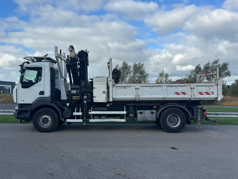 Renault KERAX 430.19 - Camião basculante, Camião grua: foto 2 Renault KERAX 430.19 - Camião basculante, Camião grua: foto 2