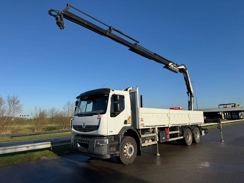 Renault PREMIUM LANDER 430.26 6x4 Cargo truck with Fassi F235xp crane - Camião grua: foto 1 Renault PREMIUM LANDER 430.26 6x4 Cargo truck with Fassi F235xp crane - Camião grua: foto 1
