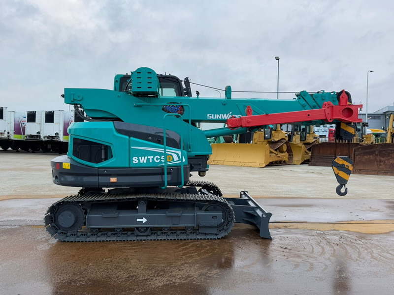 Sunward SWTC5D Telescopic Crawler Crane - CE certifiedd - Guindaste sobre esteiras: foto 5 Sunward SWTC5D Telescopic Crawler Crane - CE certifiedd - Guindaste sobre esteiras: foto 5