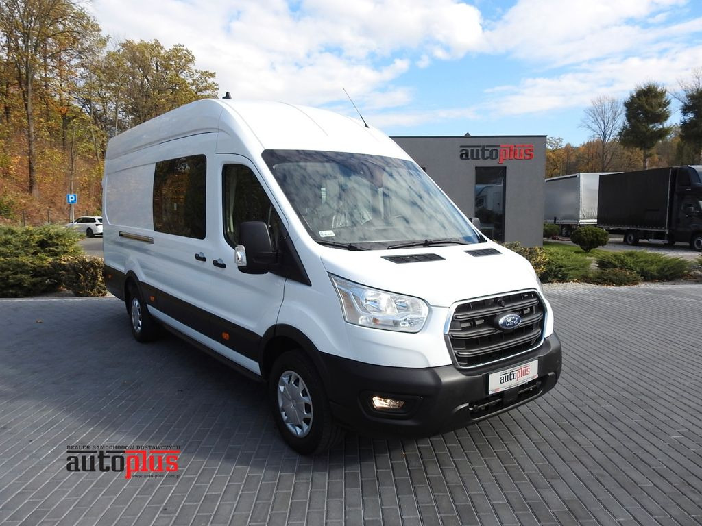 Ford TRANSIT KASTENWAGEN DOPPELKABINE 6SITZE TEMPOMAT - Furgão, Carrinha cabine dupla: foto 1 Ford TRANSIT KASTENWAGEN DOPPELKABINE 6SITZE TEMPOMAT - Furgão, Carrinha cabine dupla: foto 1