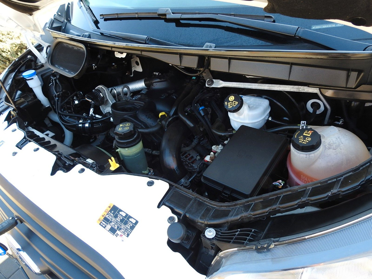 Carrinha de contentor novo Ford TRANSIT  KOFFER AUFZUG 8 PALETTEN ZWILLINGSRÄDER: foto 19