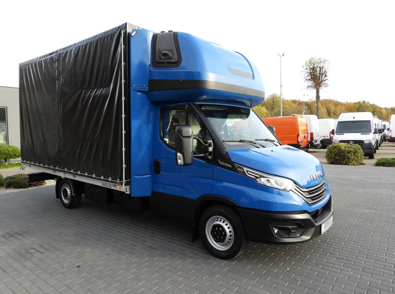 IVECO DAILY 35S21 TARPAULIN 10 PALLETS WEBASTO CRUISE CONTROL NAVIGATION LED LIGHTS AUTOMATIC TRANSMISSION HI-MATIC AIR CONDITIONING 210HP - Carrinha de lona: foto 4 IVECO DAILY 35S21 TARPAULIN 10 PALLETS WEBASTO CRUISE CONTROL NAVIGATION LED LIGHTS AUTOMATIC TRANSMISSION HI-MATIC AIR CONDITIONING 210HP - Carrinha de lona: foto 4