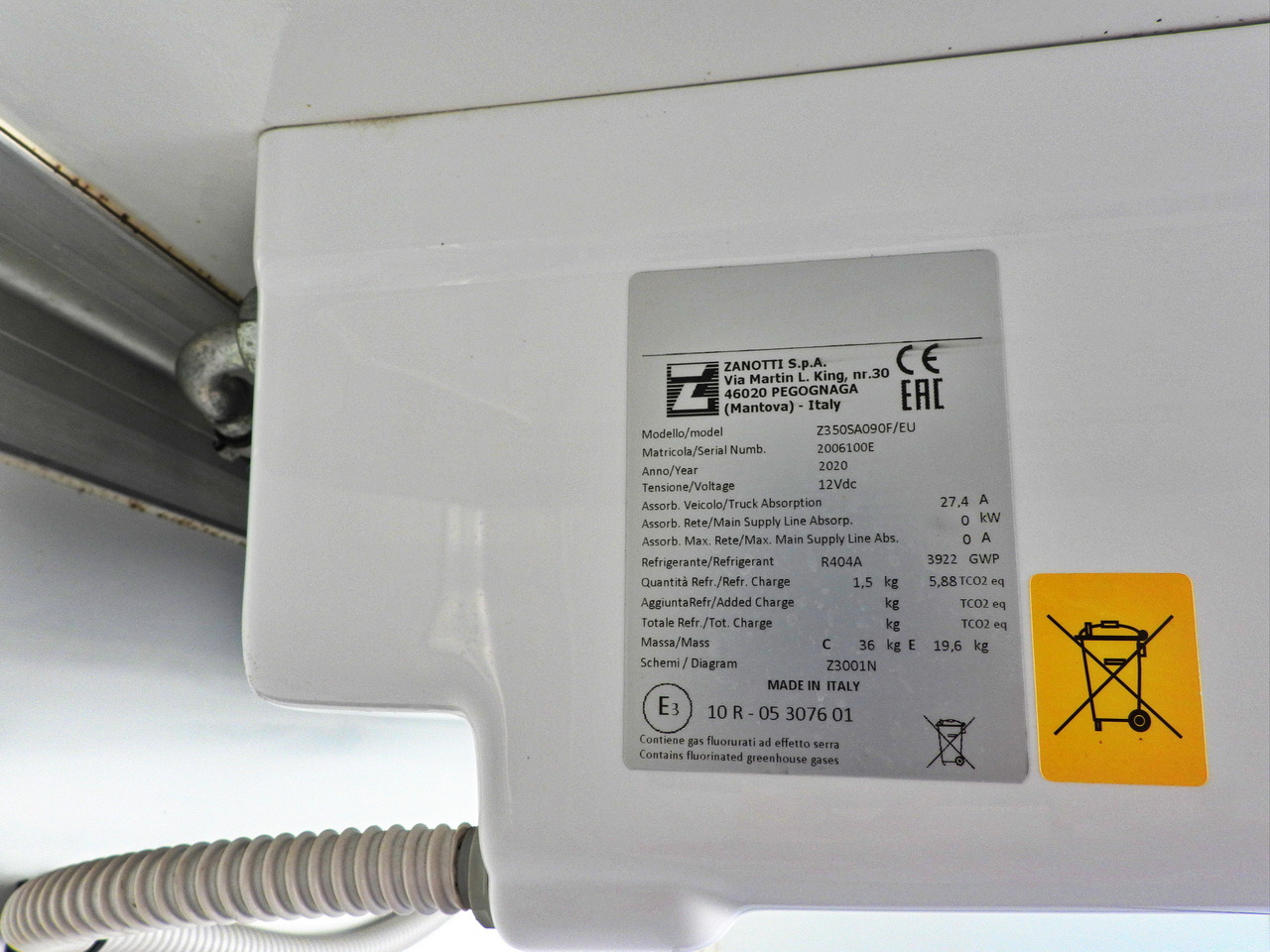 Locação financeira de MAN TGE 3.140 REGRIGERATOR BOX -1*C 8 PALLETS HEATING FUNCTION CRUISE CONTROL PNEUMATICS AIR CONDITIONING  140HP MAN TGE 3.140 REGRIGERATOR BOX -1*C 8 PALLETS HEATING FUNCTION CRUISE CONTROL PNEUMATICS AIR CONDITIONING  140HP: foto 23
