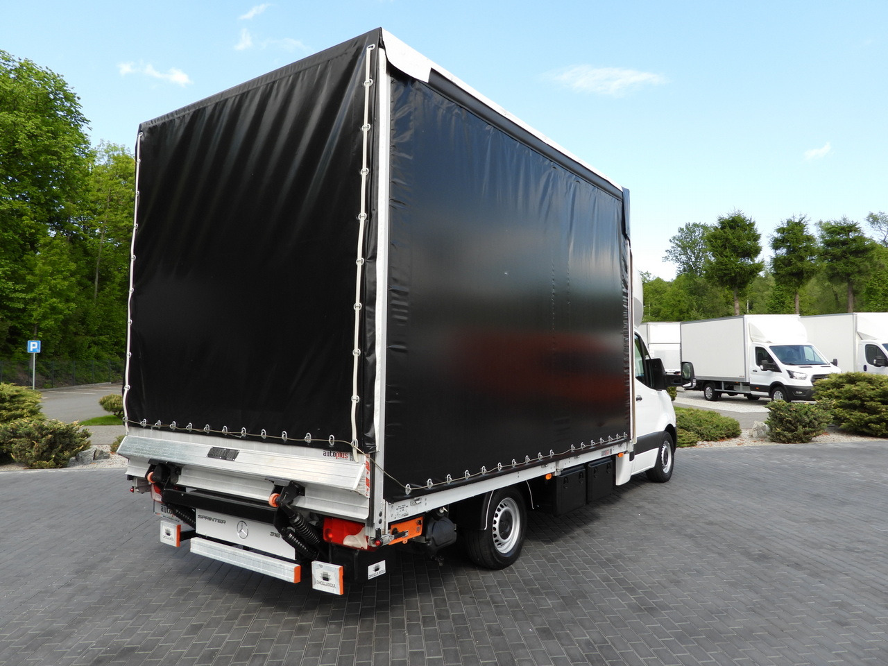 MERCEDES SPRINTER 316 TARPAULIN LIFT 10 PALLETS WEBASTO CRUISE CONTROL PNEUMATICS AIR CONDITIONING 160HP - Carrinha de lona: foto 3 MERCEDES SPRINTER 316 TARPAULIN LIFT 10 PALLETS WEBASTO CRUISE CONTROL PNEUMATICS AIR CONDITIONING 160HP - Carrinha de lona: foto 3