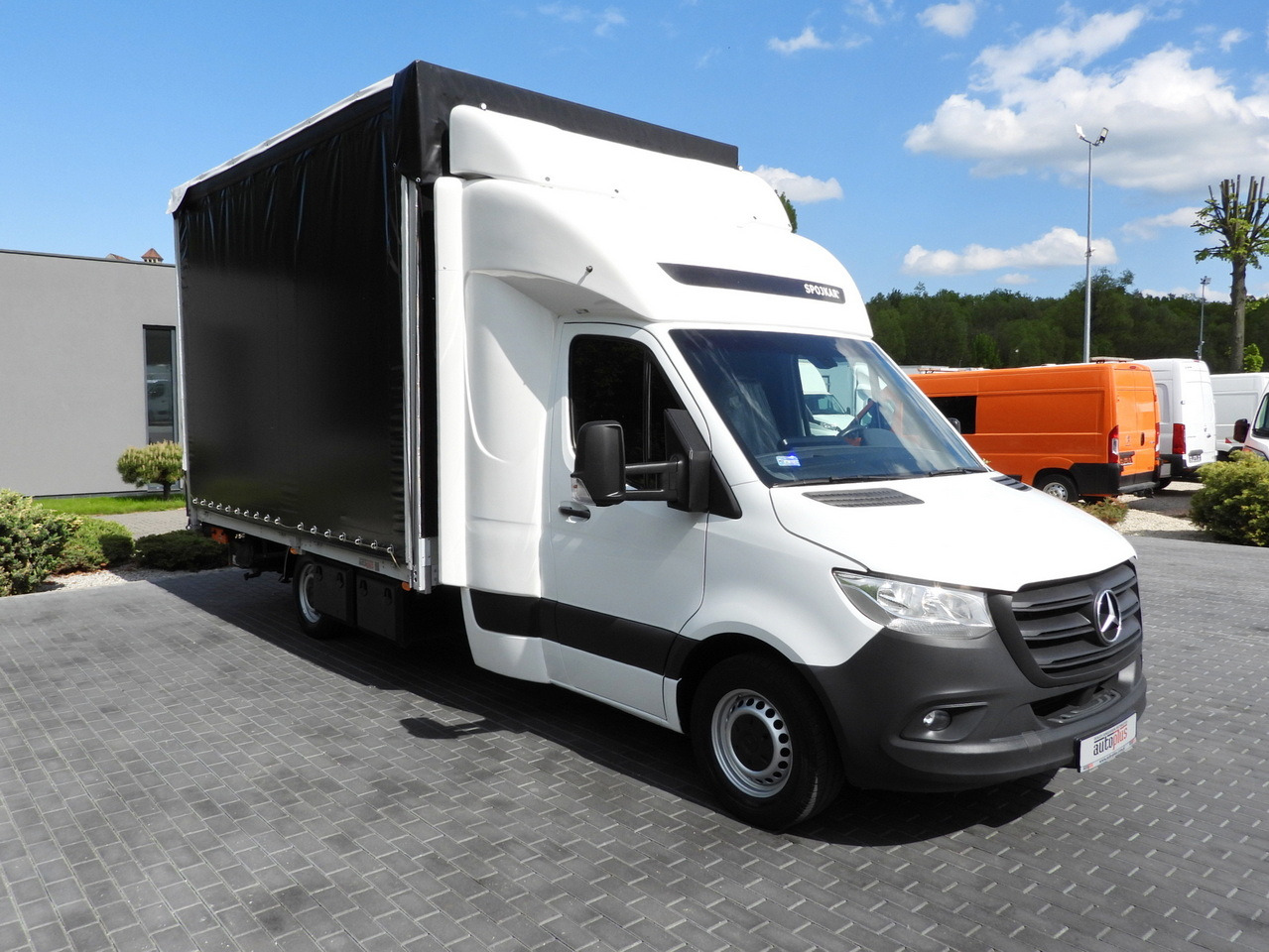 MERCEDES SPRINTER 316 TARPAULIN LIFT 10 PALLETS WEBASTO CRUISE CONTROL PNEUMATICS AIR CONDITIONING 160HP - Carrinha de lona: foto 4 MERCEDES SPRINTER 316 TARPAULIN LIFT 10 PALLETS WEBASTO CRUISE CONTROL PNEUMATICS AIR CONDITIONING 160HP - Carrinha de lona: foto 4