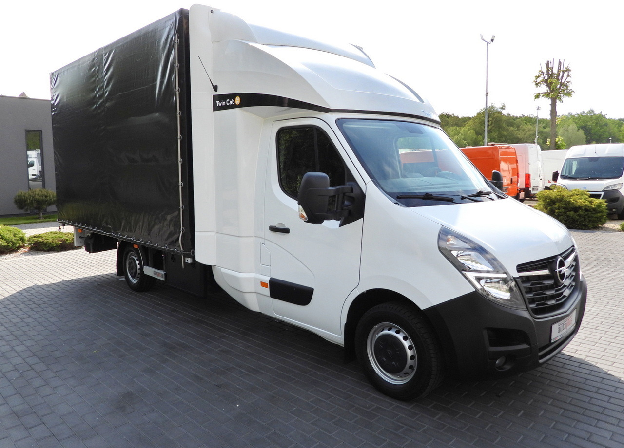 OPEL MOVANO TARPAULIN 10 PALLETS WEBASTO CRUISE CONTROL AIR CONDITIONING LED LIGHTS PNEUMATICS 165HP - Carrinha de lona: foto 4 OPEL MOVANO TARPAULIN 10 PALLETS WEBASTO CRUISE CONTROL AIR CONDITIONING LED LIGHTS PNEUMATICS 165HP - Carrinha de lona: foto 4