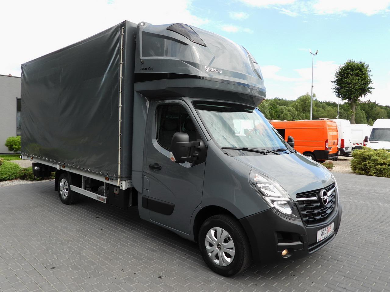 OPEL MOVANO TARPAULIN 10 PALLETS WEBASTO CRUISE CONTROL LED LIGHTS PNEUMATICS AIR CONDITIONING 165HP - Carrinha de lona: foto 4 OPEL MOVANO TARPAULIN 10 PALLETS WEBASTO CRUISE CONTROL LED LIGHTS PNEUMATICS AIR CONDITIONING 165HP - Carrinha de lona: foto 4
