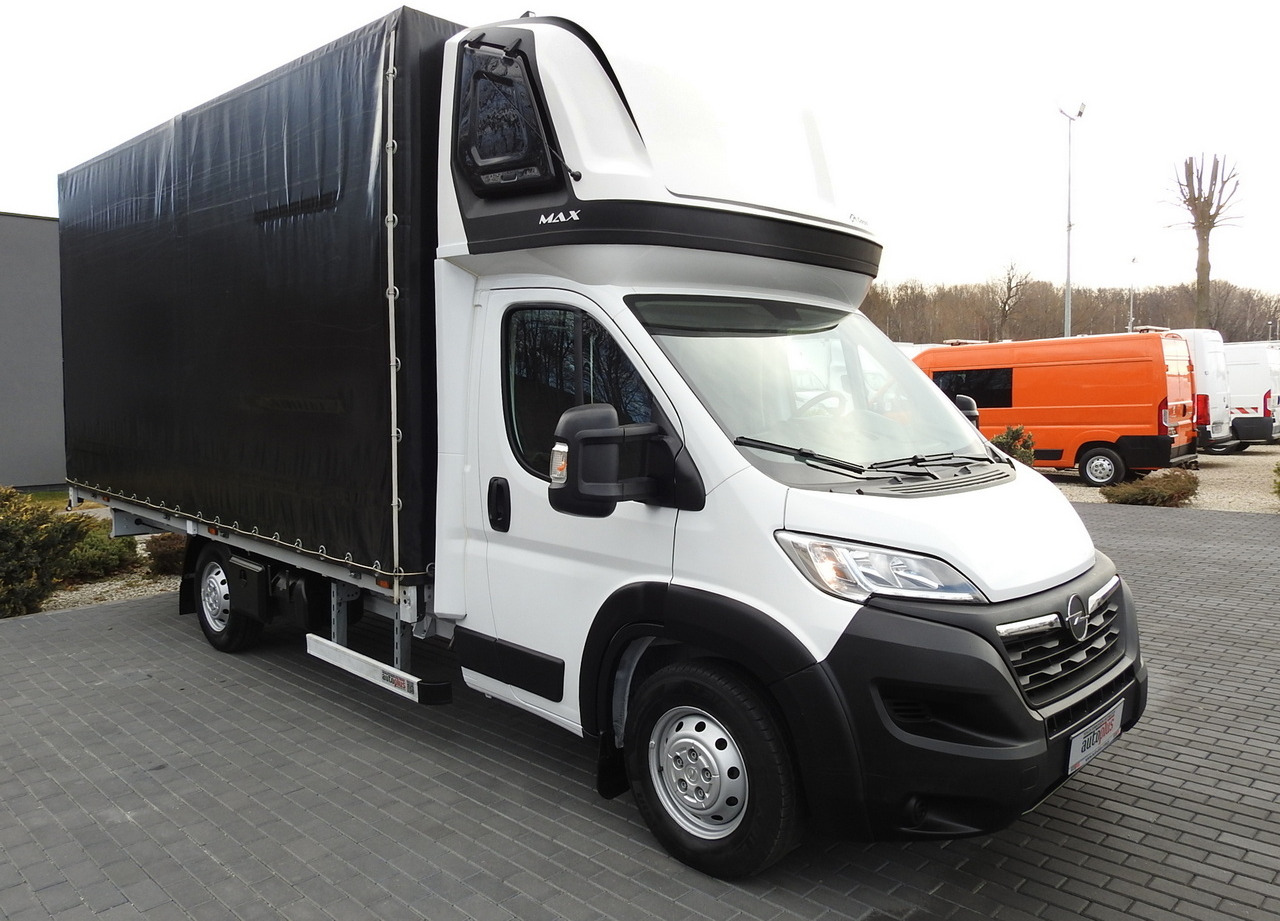 OPEL MOVANO TARPAULIN 10 PALLETS WEBASTO CRUISE CONTROL PNEUMATICS AIR CONDITIONING 165HP - Carrinha de lona: foto 4 OPEL MOVANO TARPAULIN 10 PALLETS WEBASTO CRUISE CONTROL PNEUMATICS AIR CONDITIONING 165HP - Carrinha de lona: foto 4
