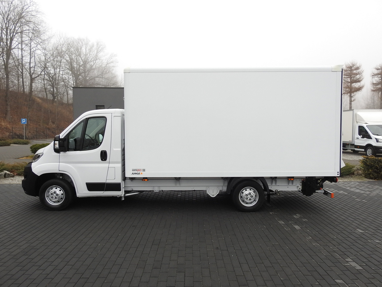 Carrinha de contentor PEUGEOT BOXER BOX LIFT 8 PALLETS CRUISE CONTROL AIR CONDITIONING  140HP: foto 8