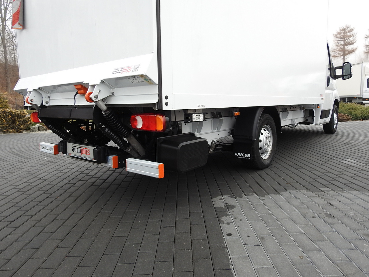 Carrinha de contentor PEUGEOT BOXER BOX LIFT 8 PALLETS CRUISE CONTROL AIR CONDITIONING  140HP: foto 22