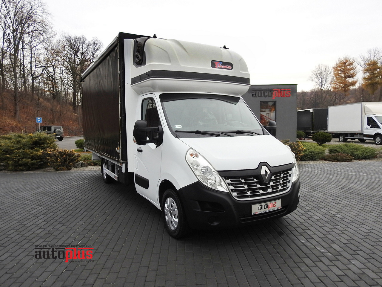 RENAULT MASTER TARPAULIN 10 PALLETS WEBASTO CRUISE CONTROL AIR CONDITIONING 170HP - Carrinha de lona: foto 1 RENAULT MASTER TARPAULIN 10 PALLETS WEBASTO CRUISE CONTROL AIR CONDITIONING 170HP - Carrinha de lona: foto 1
