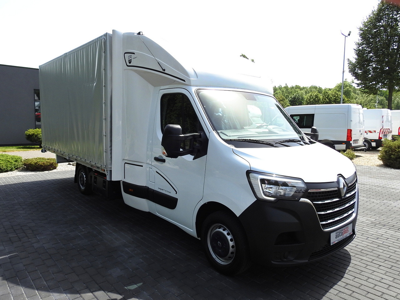 RENAULT MASTER TARPAULIN 10 PALLETS WEBASTO CRUISE CONTROL AIR CONDITIONING LED LIGHTS 165HP - Carrinha de lona: foto 4 RENAULT MASTER TARPAULIN 10 PALLETS WEBASTO CRUISE CONTROL AIR CONDITIONING LED LIGHTS 165HP - Carrinha de lona: foto 4