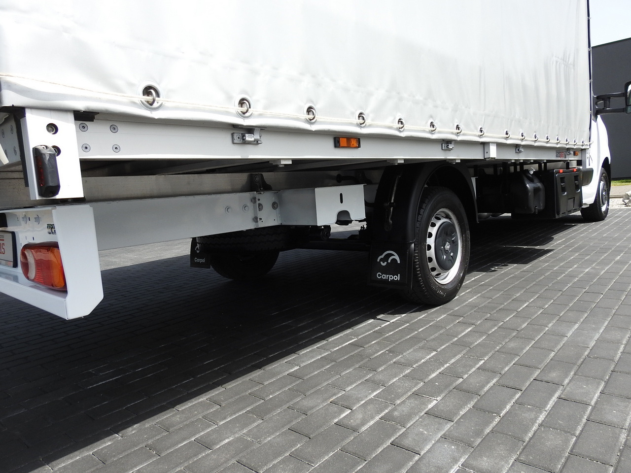 Carrinha de lona RENAULT MASTER TARPAULIN 10 PALLETS WEBASTO CRUISE CONTROL AIR CONDITIONING LED LIGHTS  165HP: foto 17