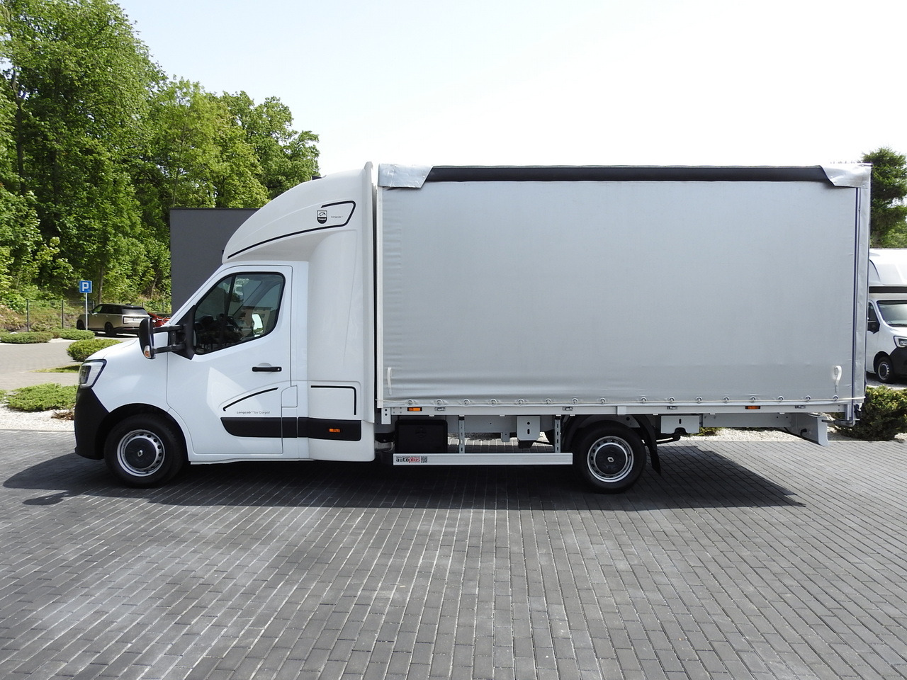 Carrinha de lona RENAULT MASTER TARPAULIN 10 PALLETS WEBASTO CRUISE CONTROL AIR CONDITIONING LED LIGHTS  165HP: foto 9