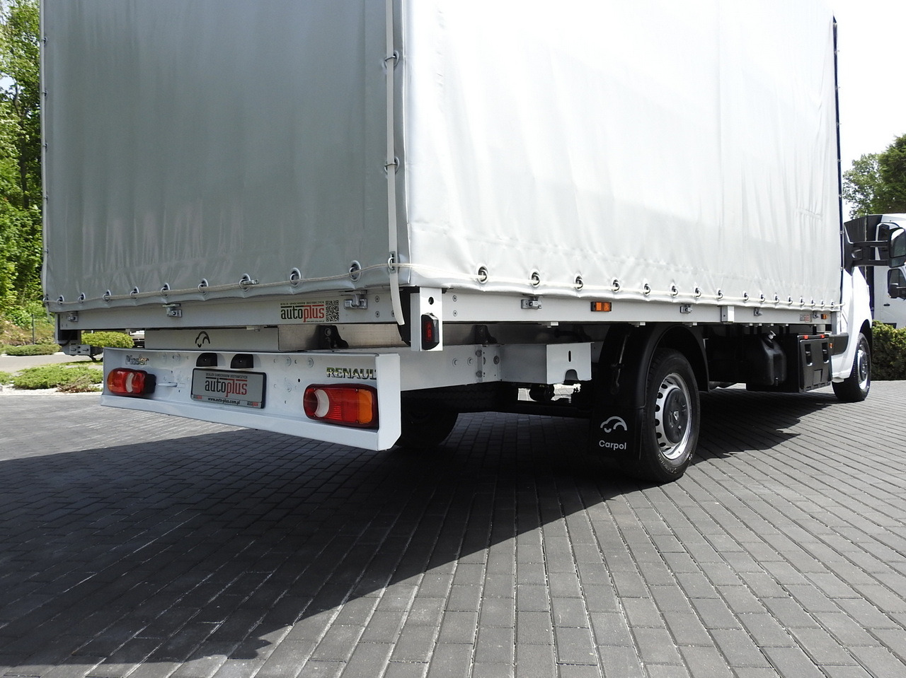 Carrinha de lona RENAULT MASTER TARPAULIN 10 PALLETS WEBASTO CRUISE CONTROL AIR CONDITIONING LED LIGHTS  165HP: foto 25