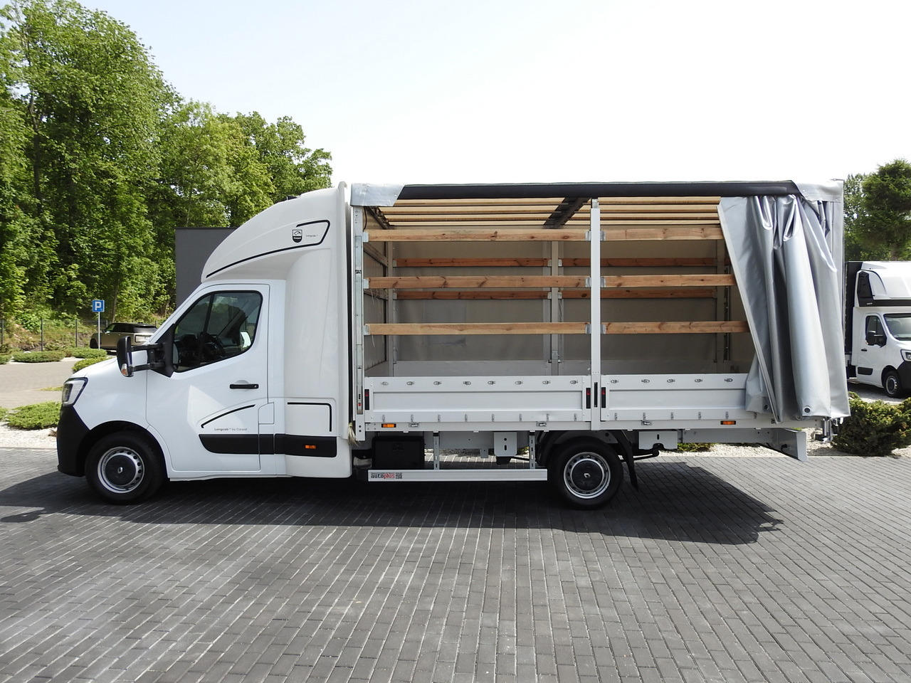Carrinha de lona RENAULT MASTER TARPAULIN 10 PALLETS WEBASTO CRUISE CONTROL AIR CONDITIONING LED LIGHTS  165HP: foto 8
