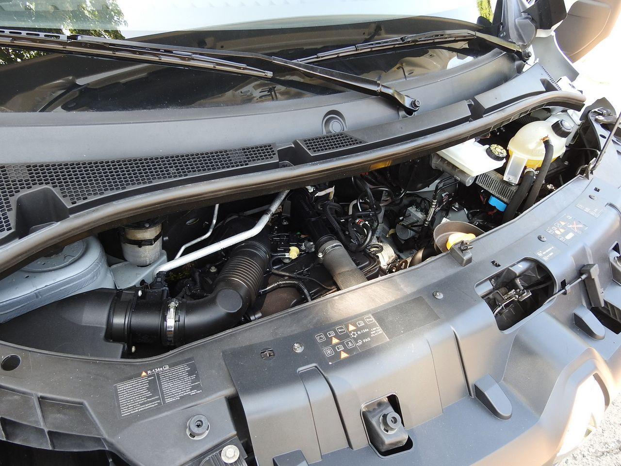 Carrinha de lona RENAULT MASTER  TARPAULIN 10 PALLETS WEBASTO CRUISE CONTROL LED LIGHTS PNEUMATICS AIR CONDITIONING  165HP: foto 28