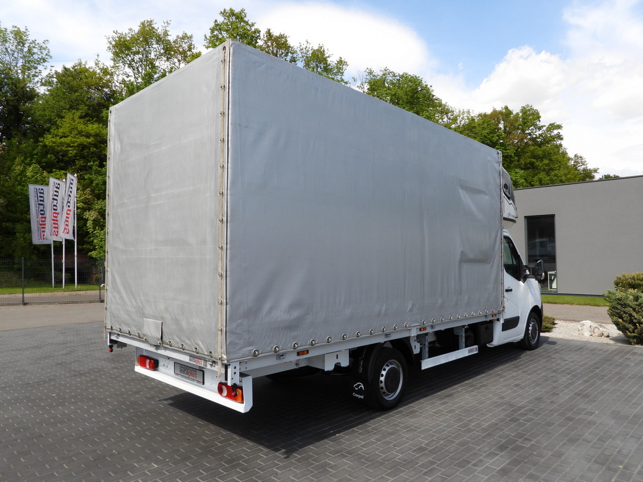Carrinha de lona RENAULT MASTER  TARPAULIN 10 PALLETS WEBASTO CRUISE CONTROL LED LIGHTS PNEUMATICS AIR CONDITIONING  165HP: foto 13