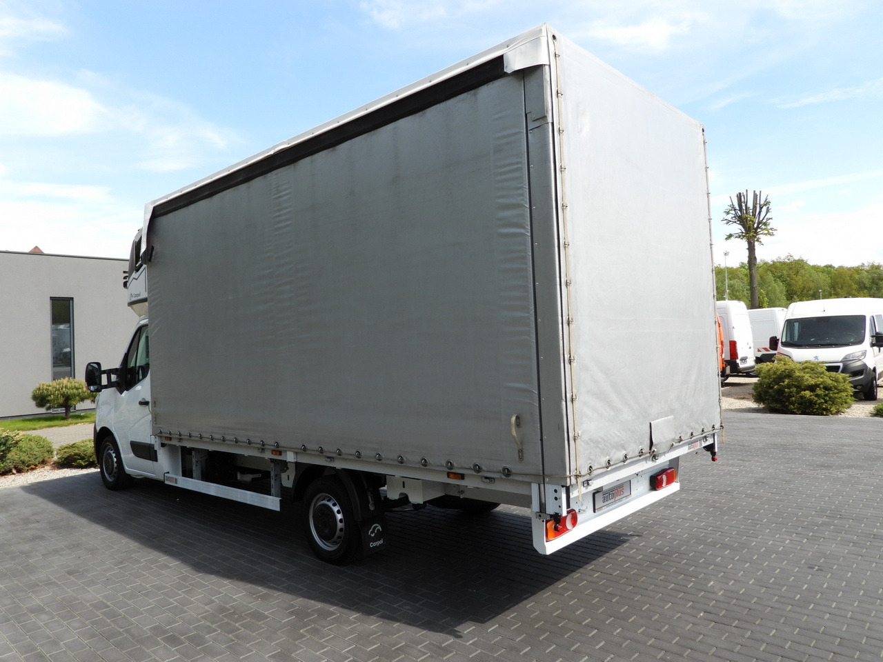 Carrinha de lona RENAULT MASTER  TARPAULIN 10 PALLETS WEBASTO CRUISE CONTROL LED LIGHTS PNEUMATICS AIR CONDITIONING  165HP: foto 10