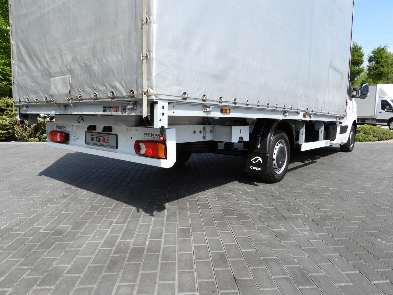 Carrinha de lona RENAULT MASTER  TARPAULIN 10 PALLETS WEBASTO CRUISE CONTROL LED LIGHTS PNEUMATICS AIR CONDITIONING  165HP: foto 25