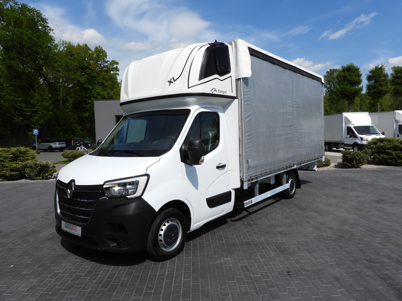 Carrinha de lona RENAULT MASTER  TARPAULIN 10 PALLETS WEBASTO CRUISE CONTROL LED LIGHTS PNEUMATICS AIR CONDITIONING  165HP: foto 6