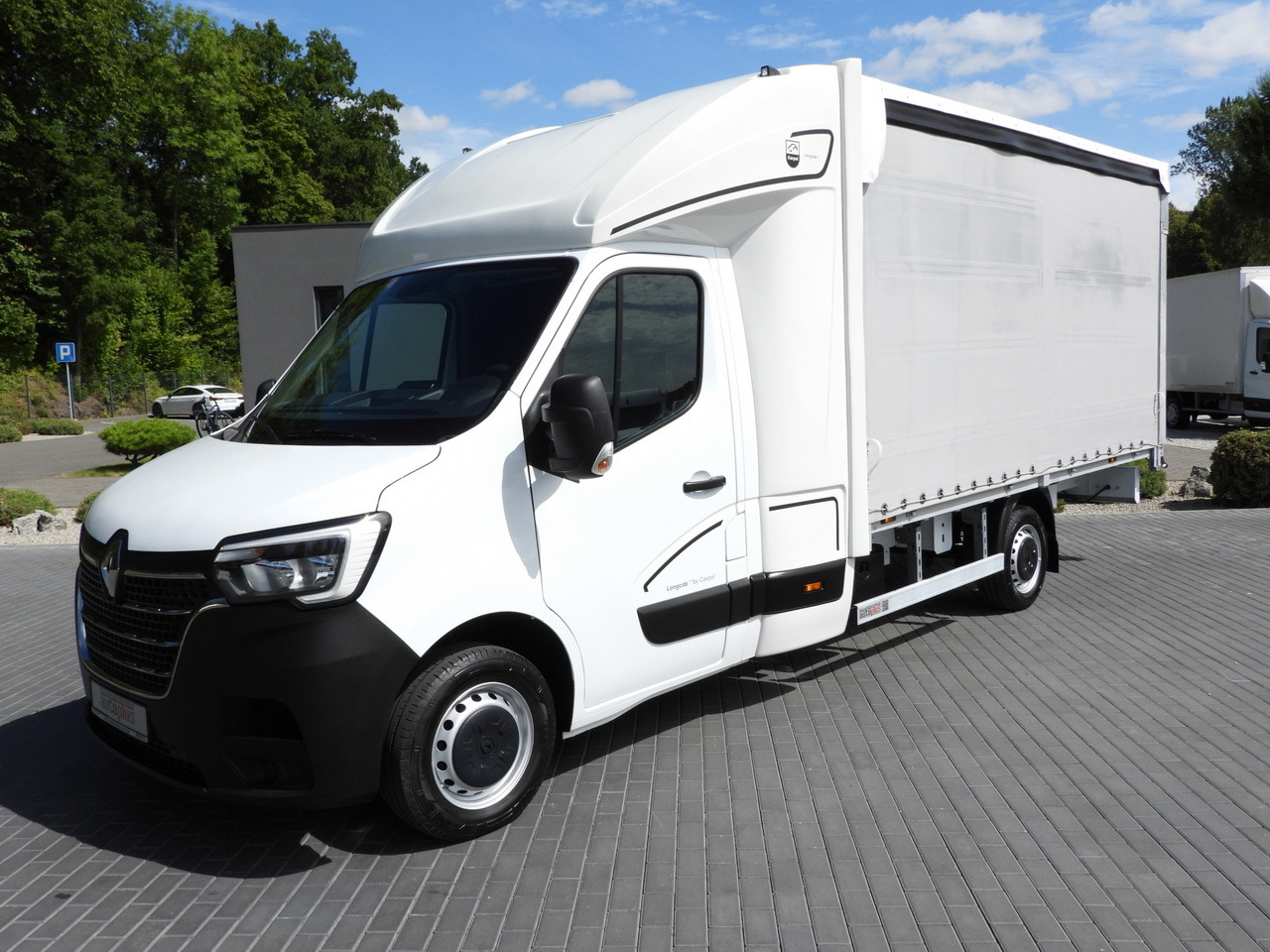 Carrinha de lona RENAULT MASTER TARPAULIN 8 PALLETS WEBASTO CRUISE CONTROL LED LIGHTS PNEUMATICS AIR CONDITIONING  165HP: foto 16