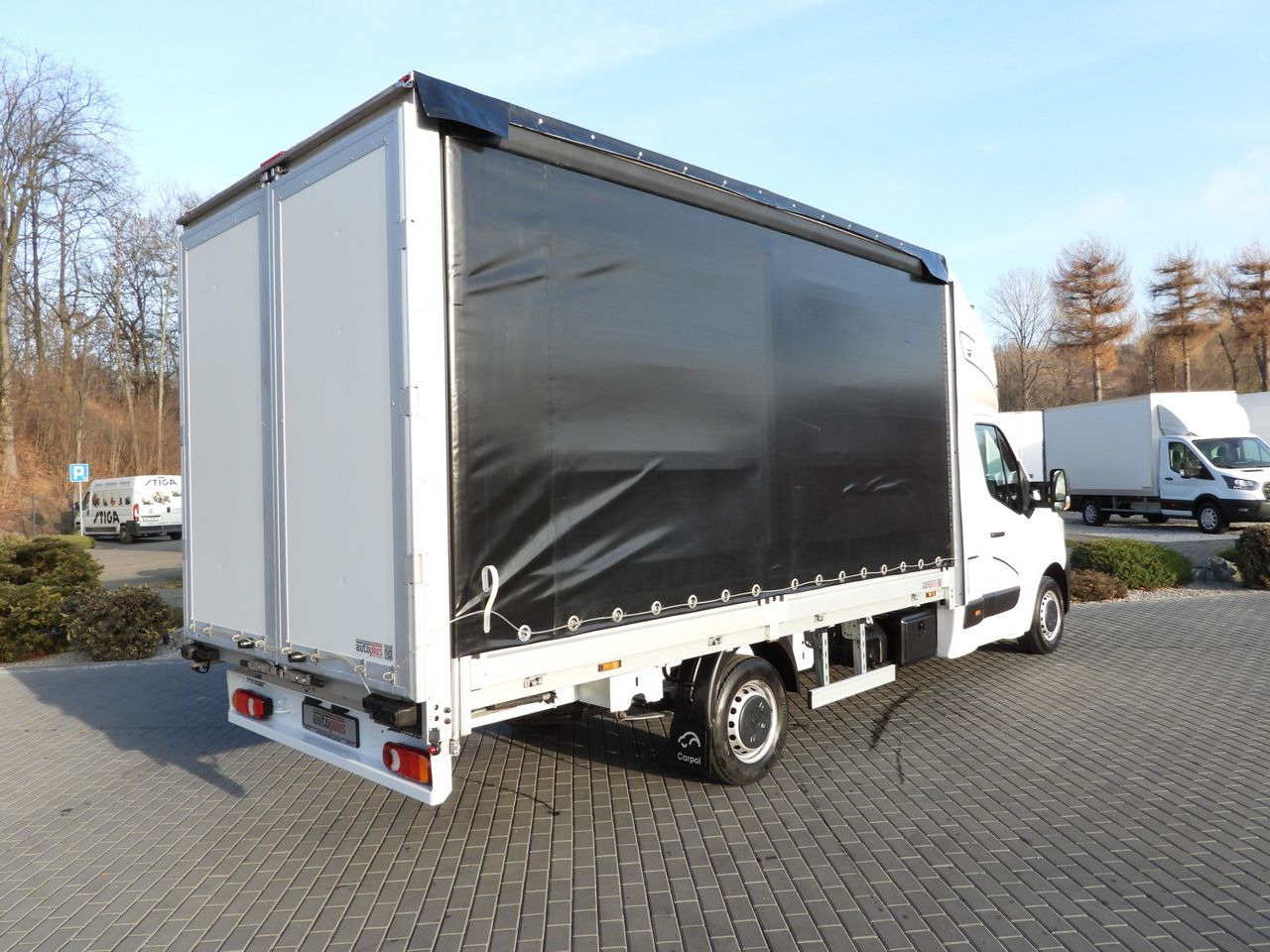 RENAULT MASTER TARPAULIN 8 PALLETS WEBASTO CRUISE CONTROL LED LIGHTS PNEUMATICS AIR CONDITIONING 165HP - Carrinha de lona: foto 3 RENAULT MASTER TARPAULIN 8 PALLETS WEBASTO CRUISE CONTROL LED LIGHTS PNEUMATICS AIR CONDITIONING 165HP - Carrinha de lona: foto 3