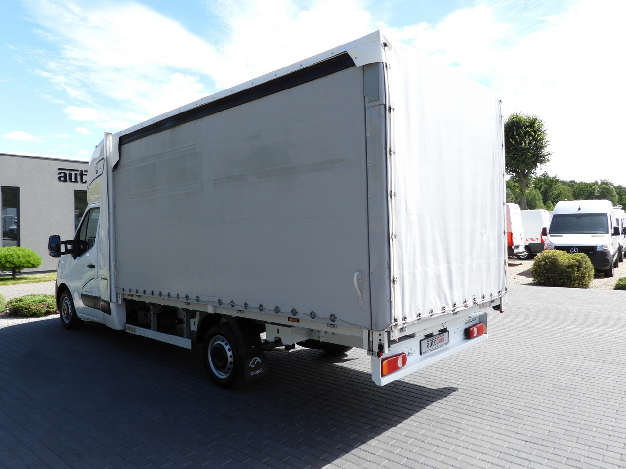 Carrinha de lona RENAULT MASTER TARPAULIN 8 PALLETS WEBASTO CRUISE CONTROL LED LIGHTS PNEUMATICS AIR CONDITIONING  165HP: foto 10