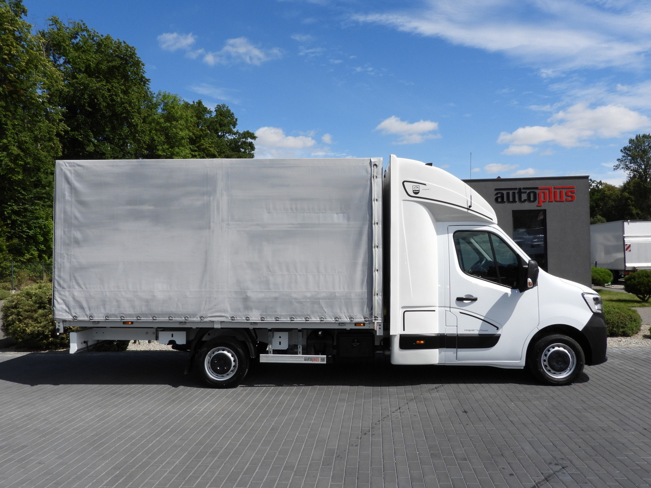 Carrinha de lona RENAULT MASTER TARPAULIN 8 PALLETS WEBASTO CRUISE CONTROL LED LIGHTS PNEUMATICS AIR CONDITIONING  165HP: foto 7