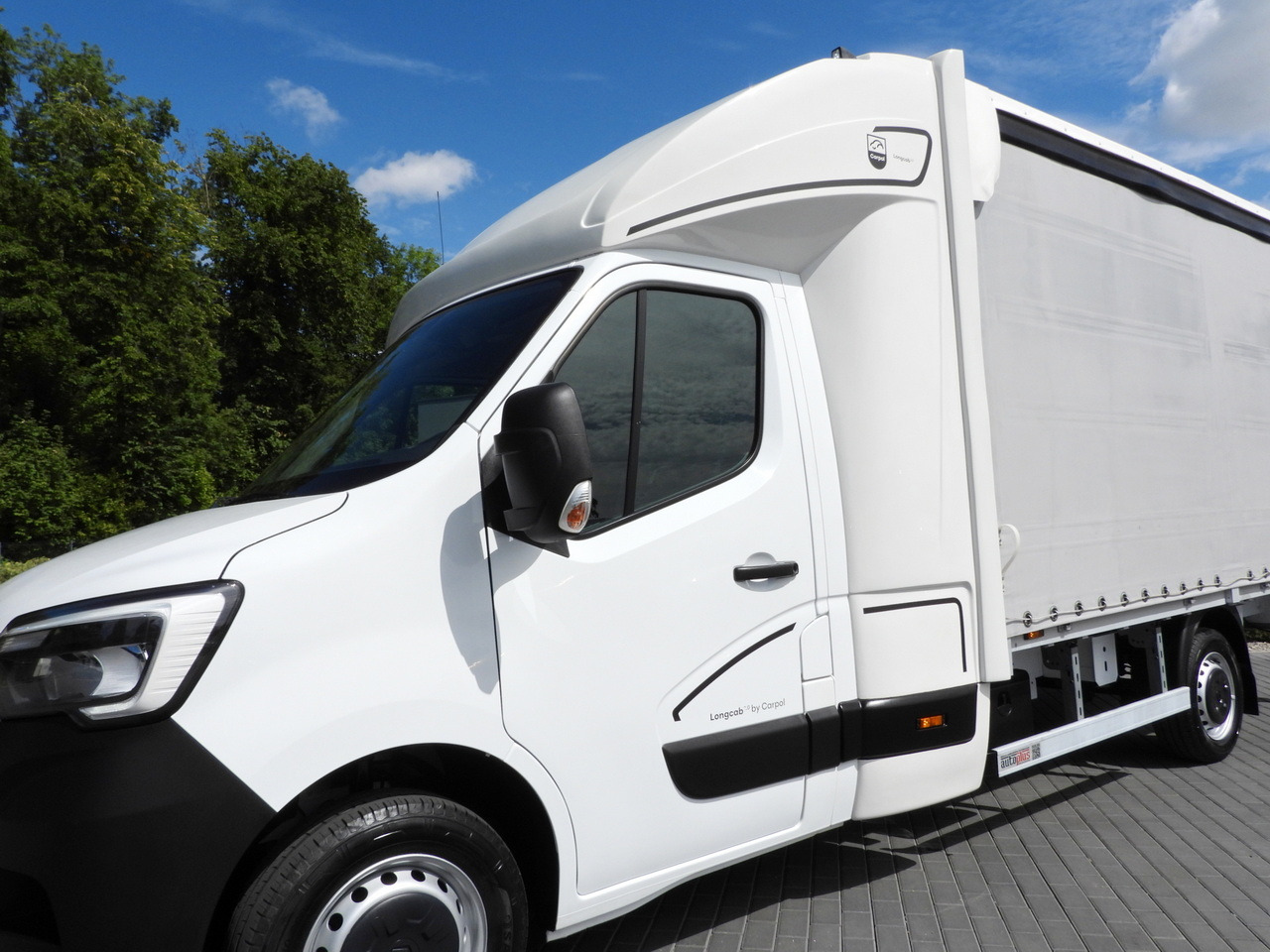 Carrinha de lona RENAULT MASTER TARPAULIN 8 PALLETS WEBASTO CRUISE CONTROL LED LIGHTS PNEUMATICS AIR CONDITIONING  165HP: foto 17