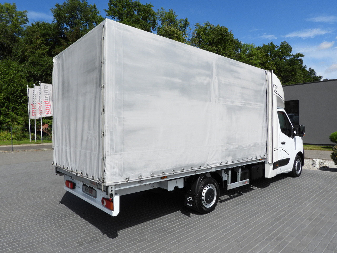 Carrinha de lona RENAULT MASTER TARPAULIN 8 PALLETS WEBASTO CRUISE CONTROL LED LIGHTS PNEUMATICS AIR CONDITIONING  165HP: foto 12