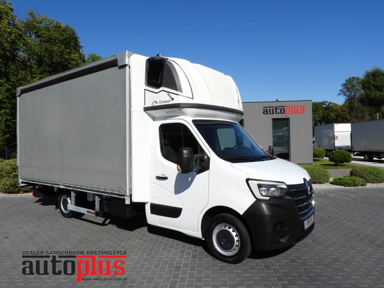 RENAULT MASTER TARPAULIN LIFT 10 PALLETS WEBASTO CRUISE CONTROL LED LIGHTS PNEUMATICS AIR CONDITIONING 165HP - Carrinha de lona: foto 1 RENAULT MASTER TARPAULIN LIFT 10 PALLETS WEBASTO CRUISE CONTROL LED LIGHTS PNEUMATICS AIR CONDITIONING 165HP - Carrinha de lona: foto 1