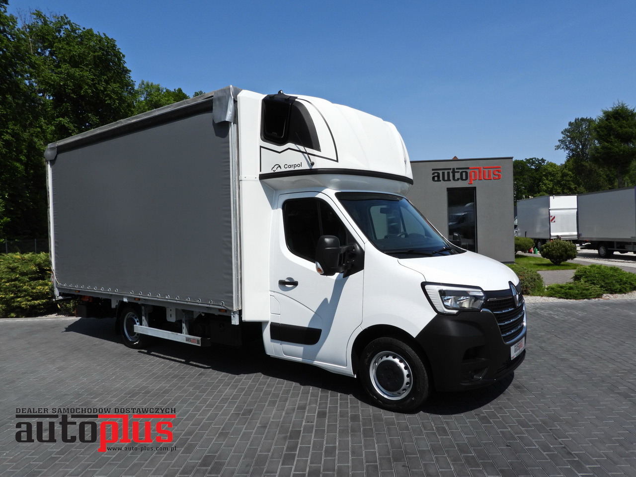 RENAULT MASTER TARPAULIN LIFT 10 PALLETS WEBASTO CRUISE CONTROL LED LIGHTS PNEUMATICS AIR CONDITIONING 165HP - Carrinha de lona: foto 1 RENAULT MASTER TARPAULIN LIFT 10 PALLETS WEBASTO CRUISE CONTROL LED LIGHTS PNEUMATICS AIR CONDITIONING 165HP - Carrinha de lona: foto 1