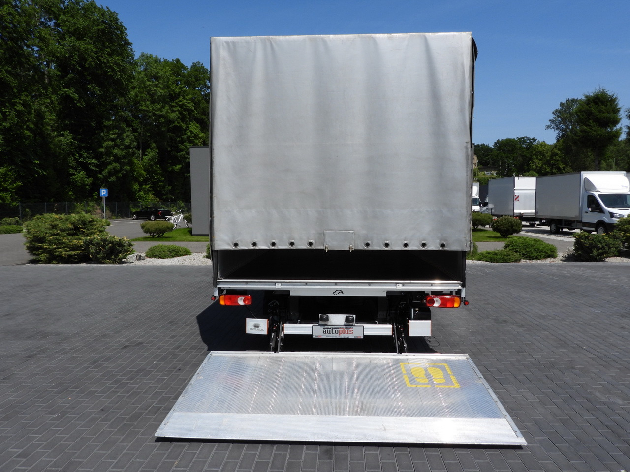 Carrinha de lona RENAULT MASTER  TARPAULIN LIFT 10 PALLETS WEBASTO CRUISE CONTROL LED LIGHTS PNEUMATICS AIR CONDITIONING  165HP: foto 17