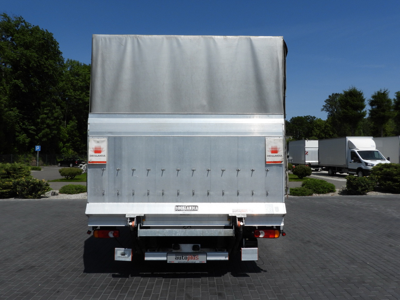 Carrinha de lona RENAULT MASTER  TARPAULIN LIFT 10 PALLETS WEBASTO CRUISE CONTROL LED LIGHTS PNEUMATICS AIR CONDITIONING  165HP: foto 11