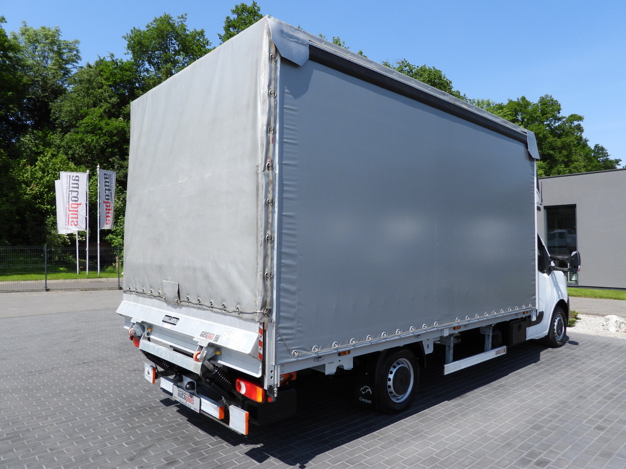 Carrinha de lona RENAULT MASTER  TARPAULIN LIFT 10 PALLETS WEBASTO CRUISE CONTROL LED LIGHTS PNEUMATICS AIR CONDITIONING  165HP: foto 14