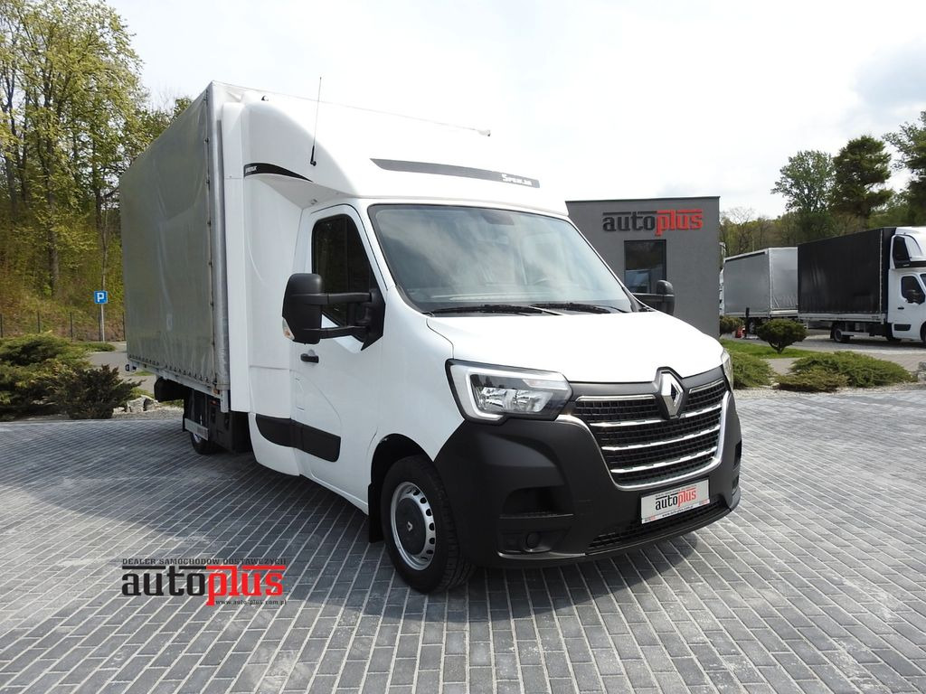 Renault MASTER PRITSCHE PLANE 10 PALETTEN WEBASTO A/C - Carrinha de lona, Carrinha cabine dupla: foto 1 Renault MASTER PRITSCHE PLANE 10 PALETTEN WEBASTO A/C - Carrinha de lona, Carrinha cabine dupla: foto 1